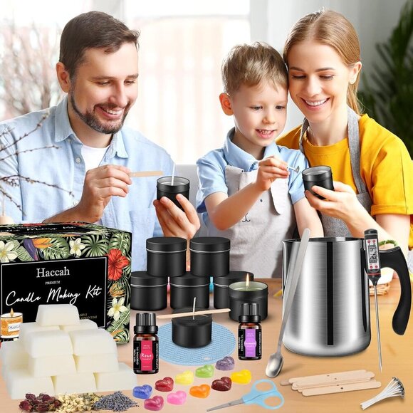 Complete Candle Making Kit, Candle Making Supplies, DIY Arts&Crafts Kits Gift Fo - Picture 2 of 7